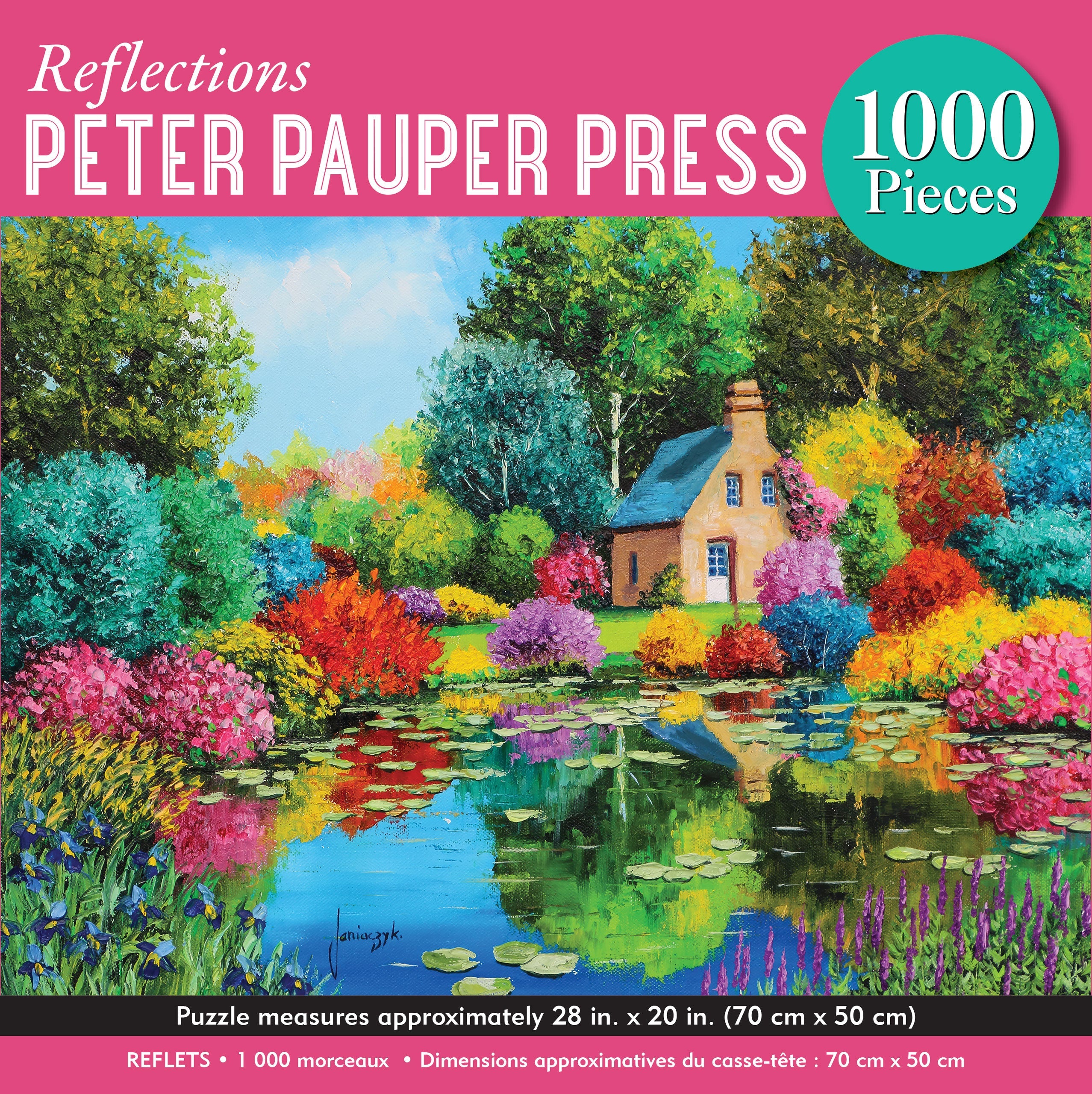 Reflections 1000 Piece Jigsaw Puzzle Peter Pauper Press