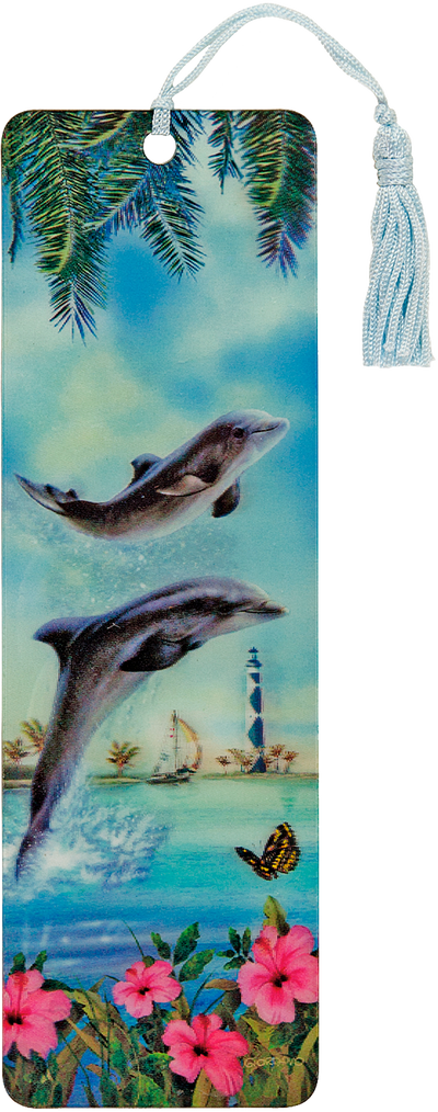 Dolphin 3-D Bookmark