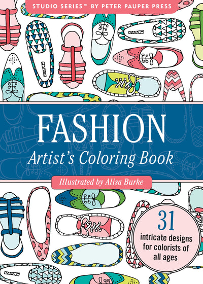 Portable Coloring Book: Fashion