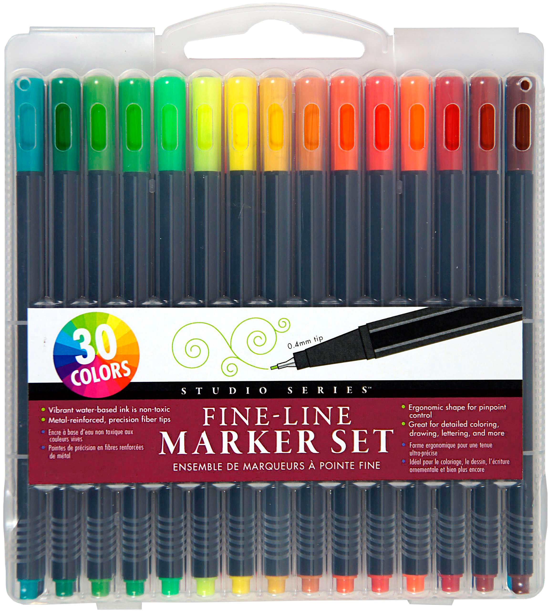 Studio Series Fine Line Marker Set - 30 count
