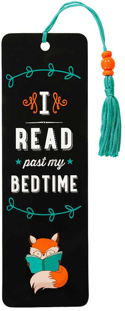 I Read Past My Bedtime Beaded Bookmark