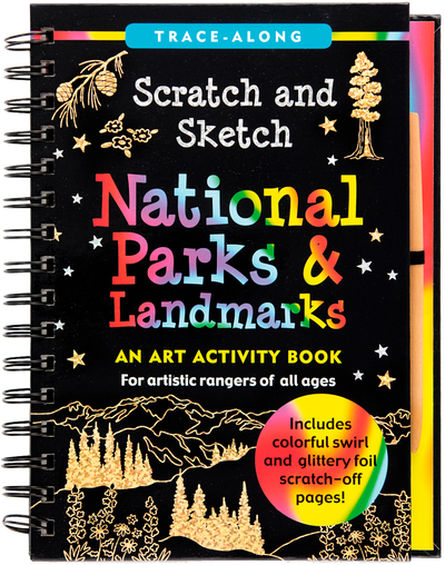 National Parks &amp; Landmarks Scratch &amp; Sketch