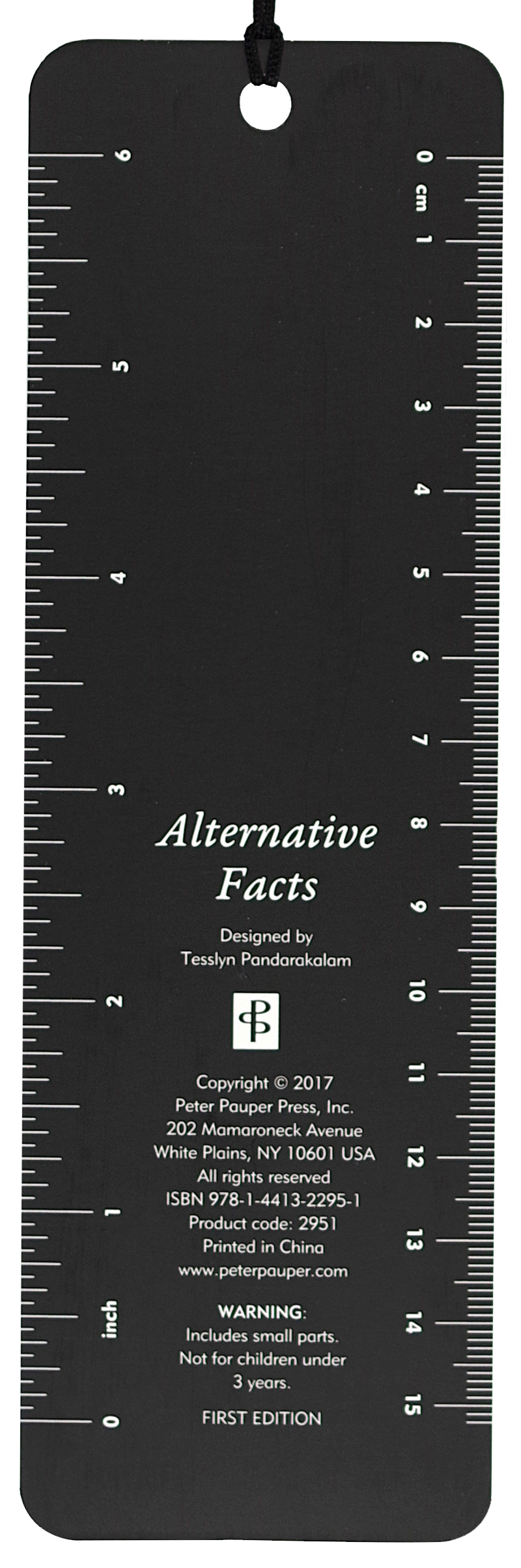 Alternative Facts Beaded Bookmark