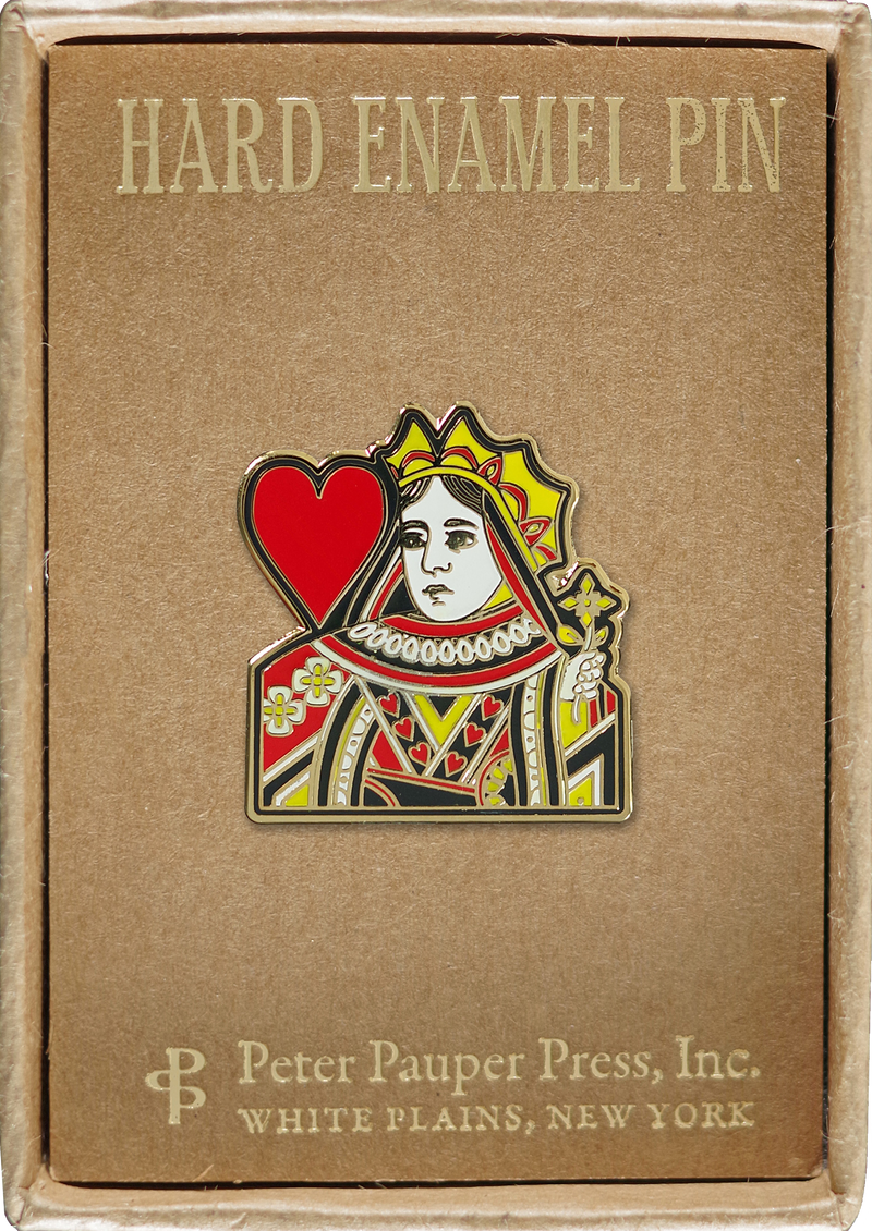 Queen of Hearts Enamel Pin