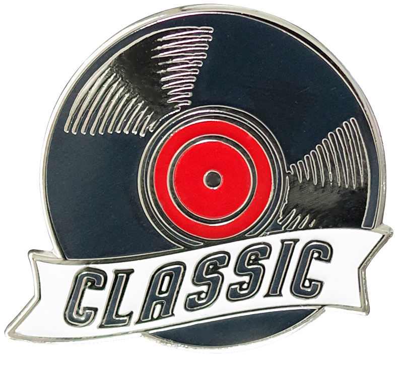 Classic Vinyl Enamel Pin