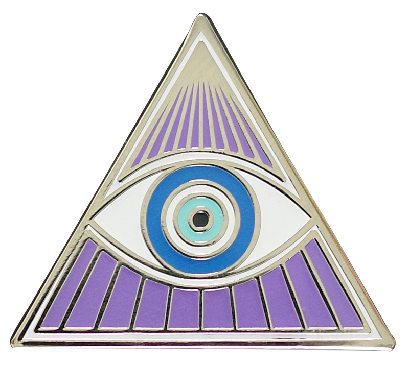 All-Seeing Eye Enamel Pin