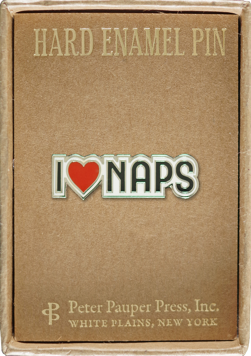 I Love Naps Enamel Pin
