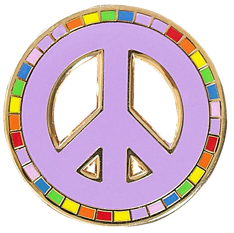 Peace Enamel Pin