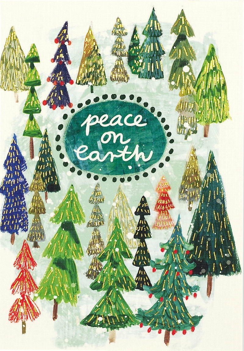 Festival of Trees Small Boxed Holiday Cards