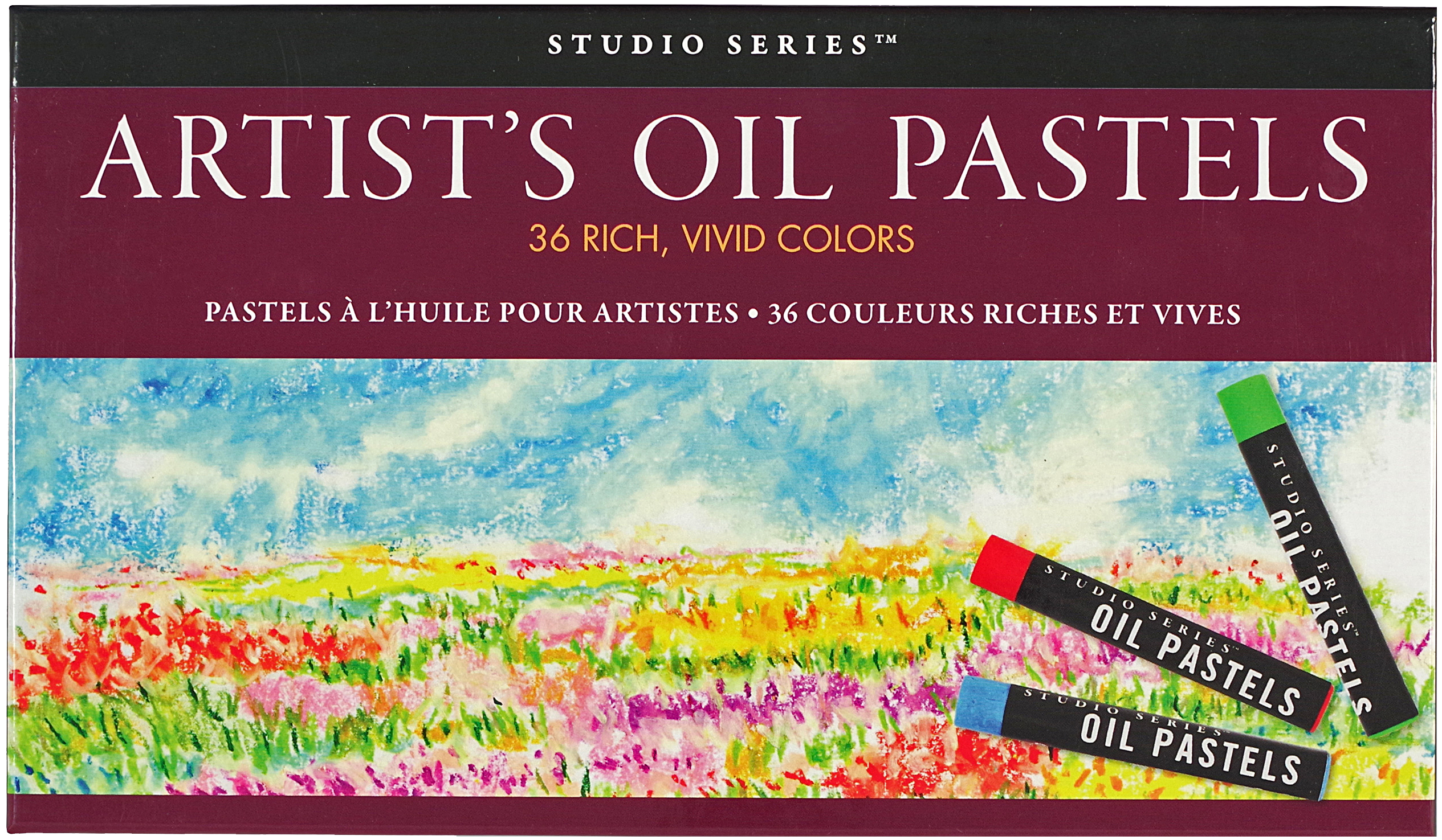 2 sets oil pastels Prang SKETCHO Oil Pastel Crayons 24pc #11670