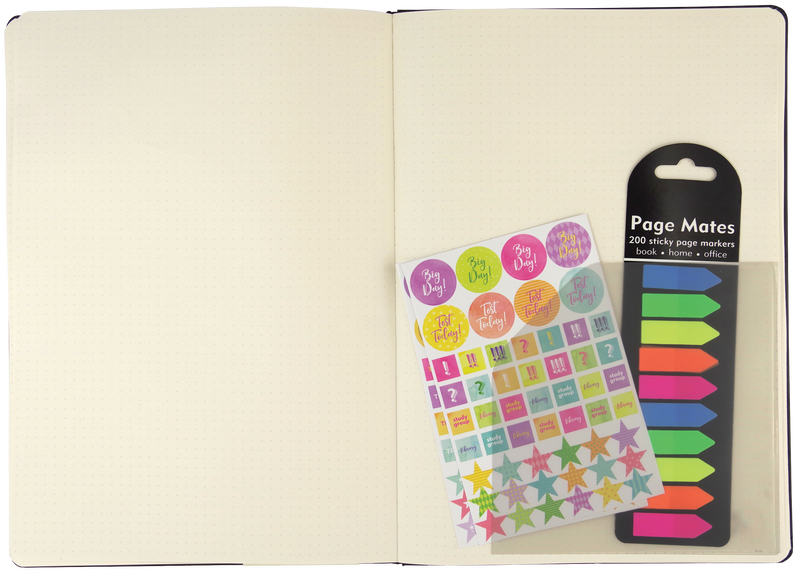 Adhesive Vinyl Pockets for Journals and Planners