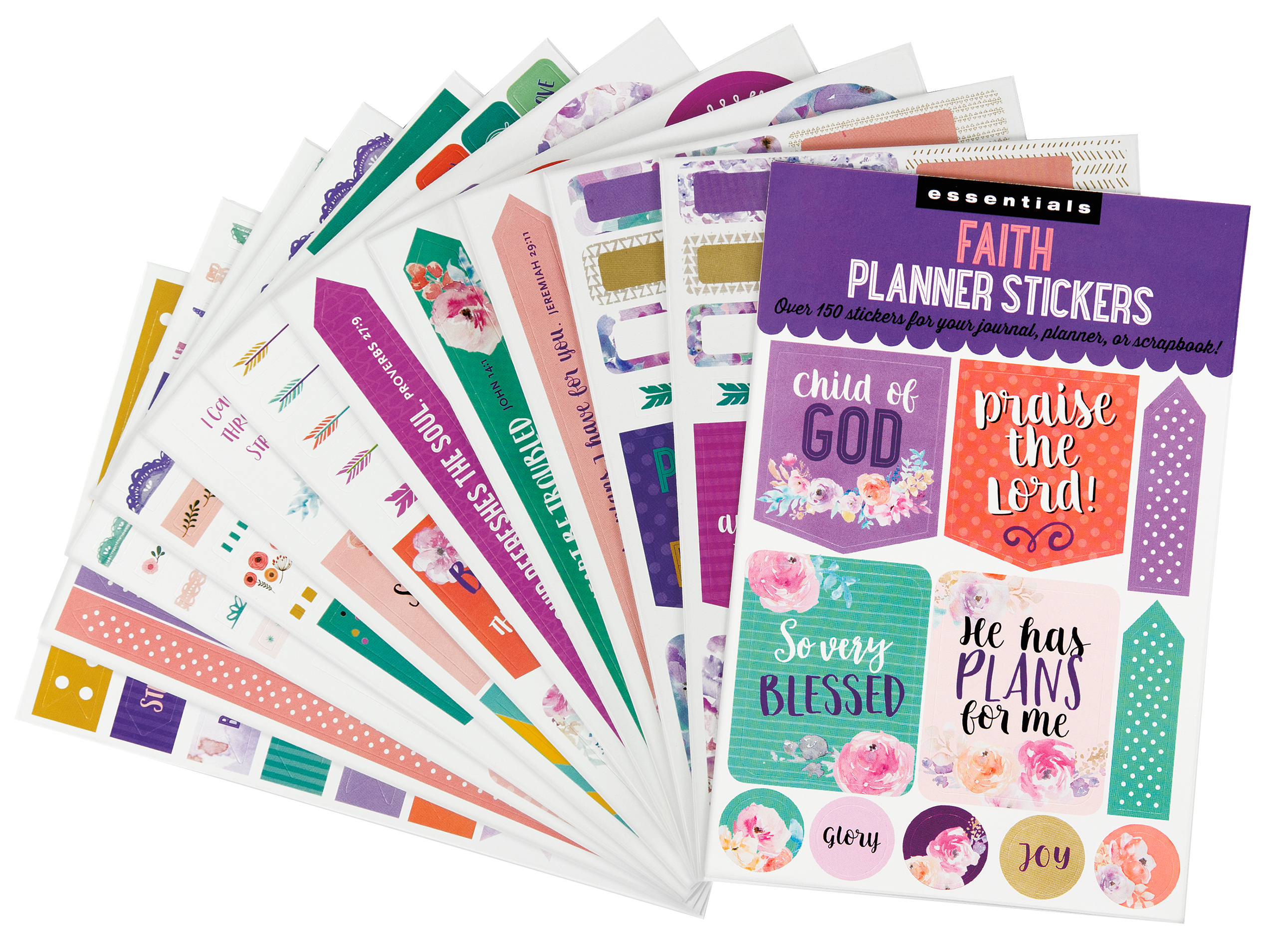 Essentials Faith Planner Stickers: 9781441328724 