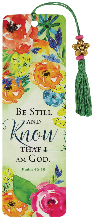 Be Still, and Know That I Am God Beaded Bookmark