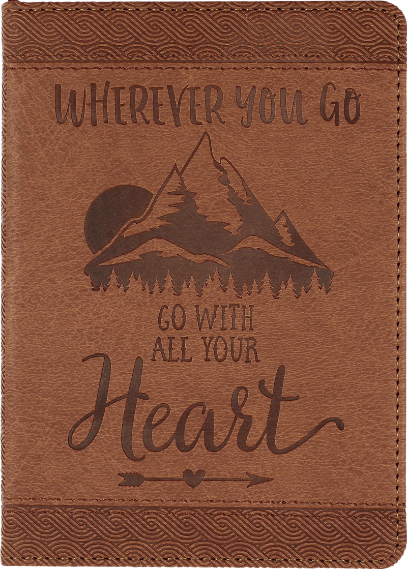 Wherever You Go, Go With All Your Heart Artisan Journal