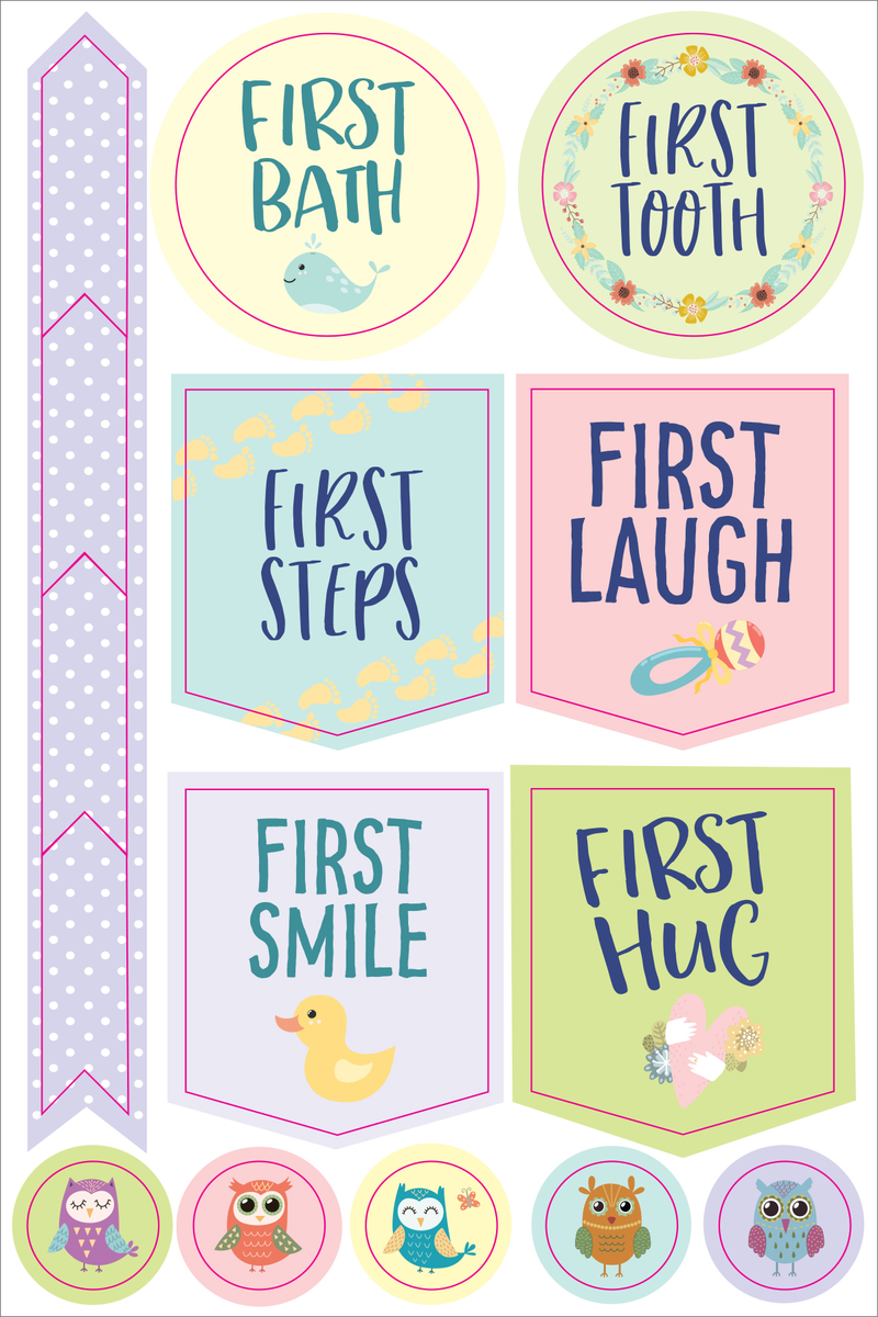 Essentials Pregnancy &amp; Baby Planner Stickers