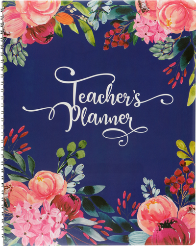 Floral Teacher's Lesson Planner