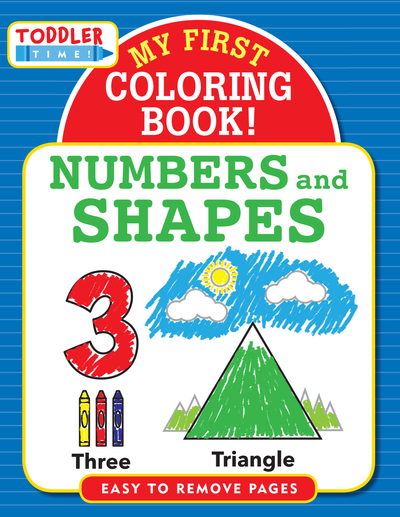 My First Coloring Book - Numbers &amp; Shapes
