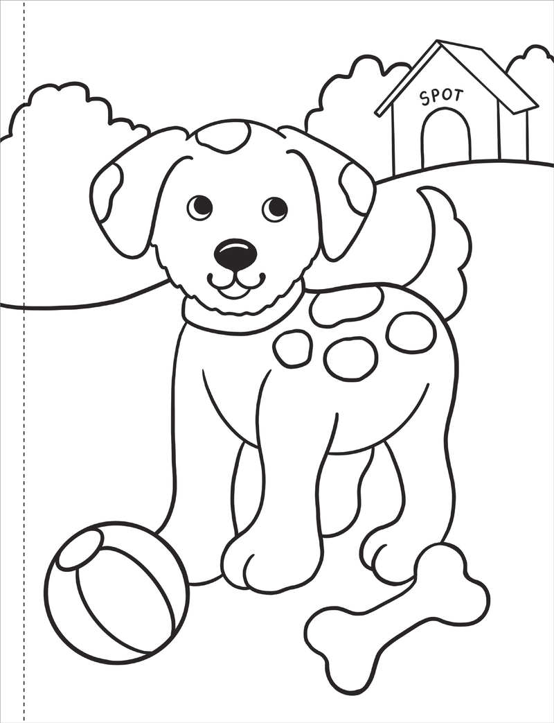 My First Coloring Book - Animals
