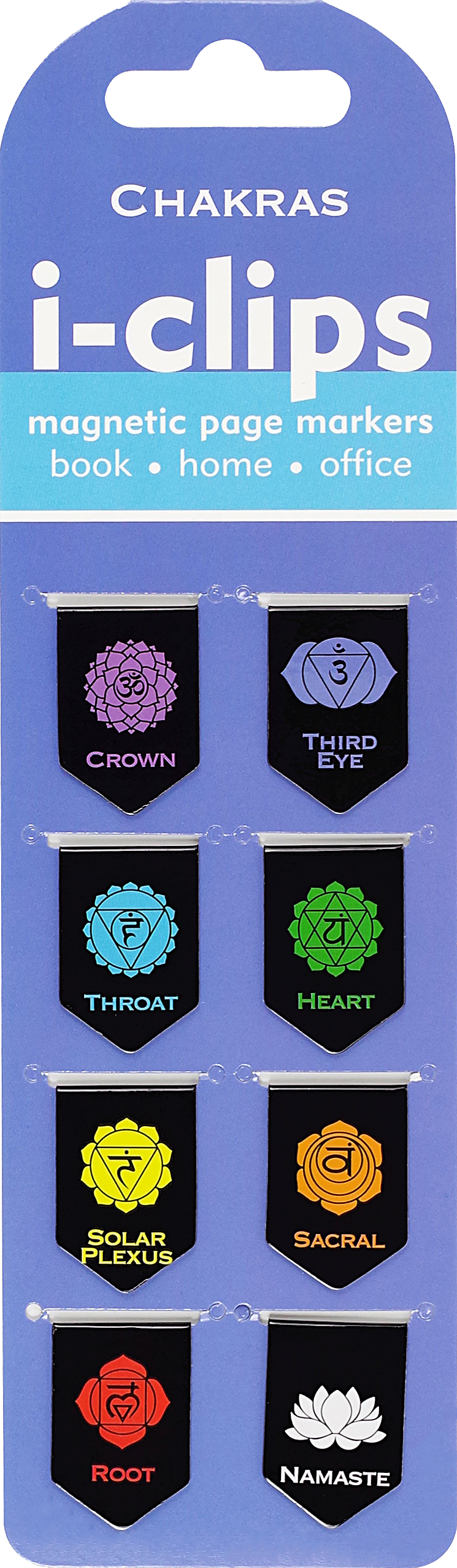 Chakras i-clips Magnetic Page Markers