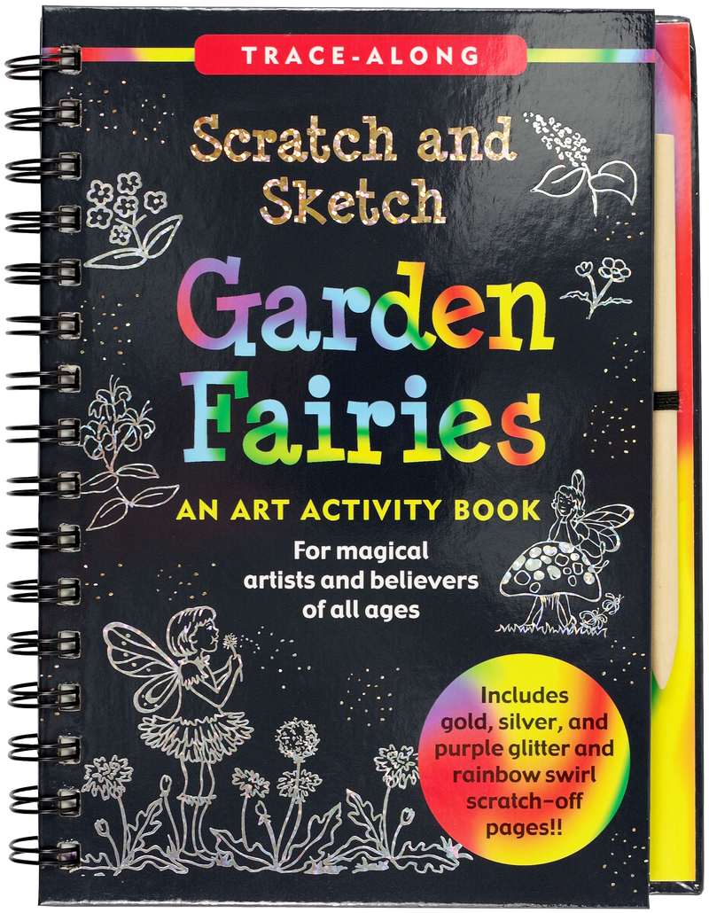 Scratch &amp; Sketch Garden Fairies