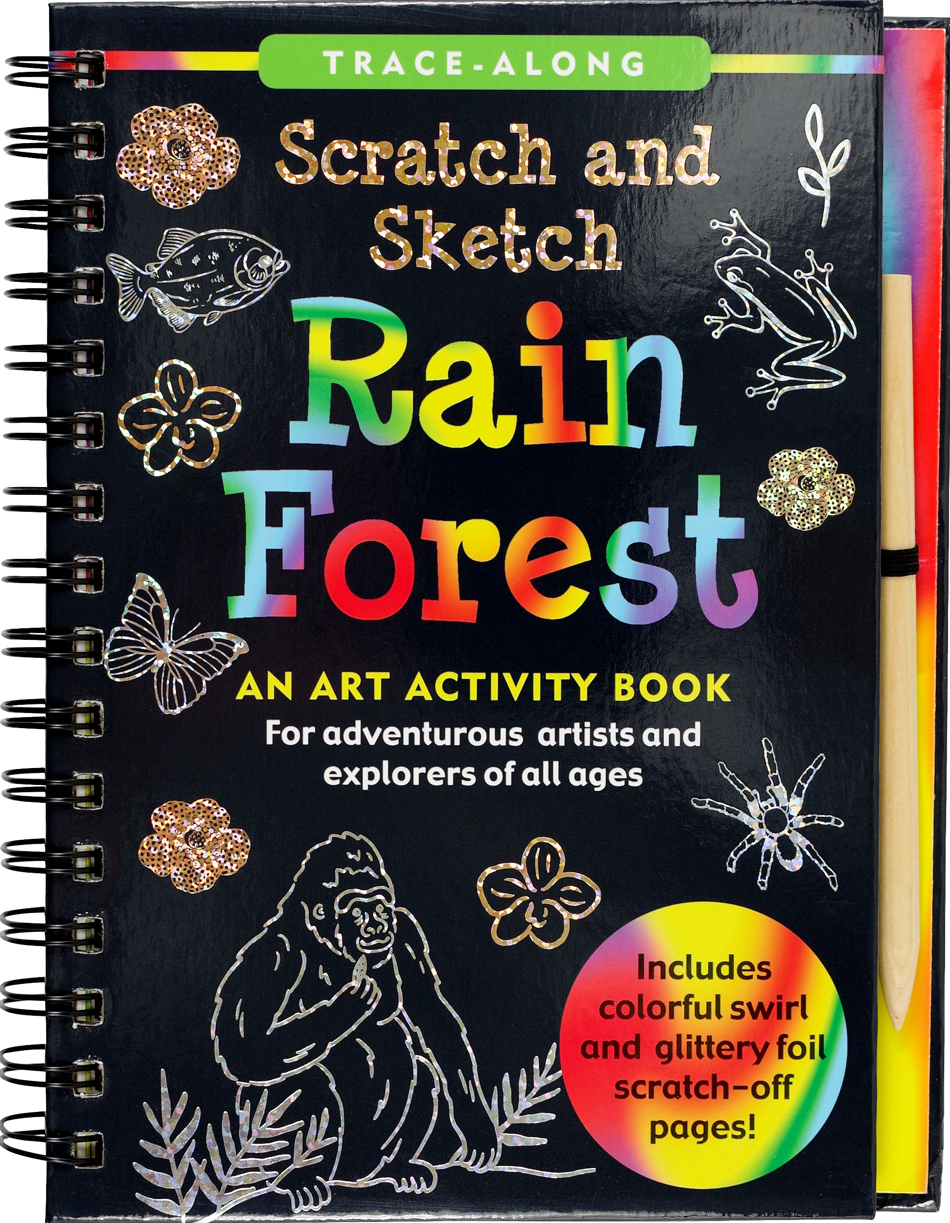 オープニング 大放出セール Sketch and Scratch Forest Rain – Press Pauper Peter アート・デザイン・音楽