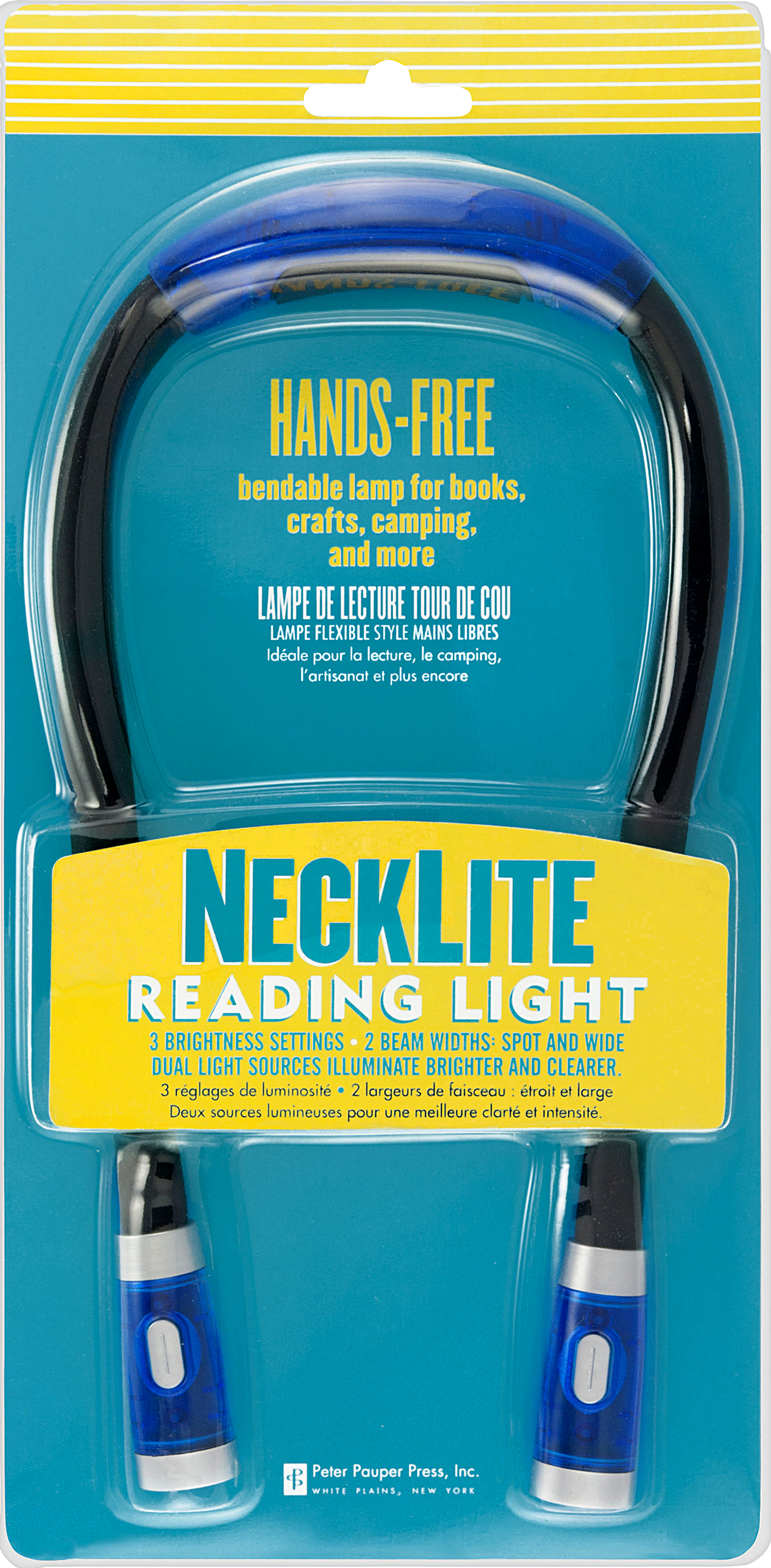 Hands Free Dual LED Flexible Neck Lamp - with bright double lights