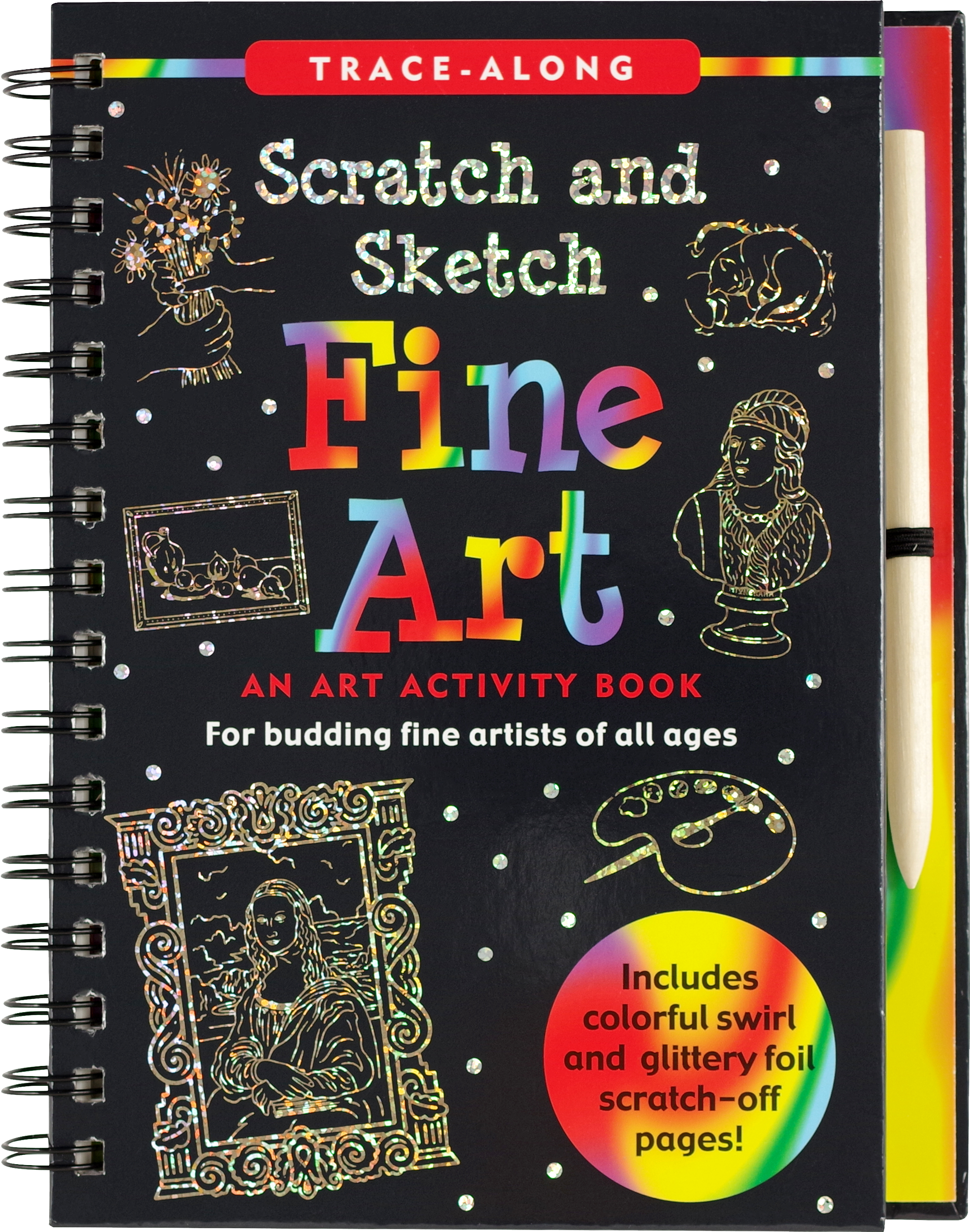 Scratch and Sketch Fine Art (Trace Along)