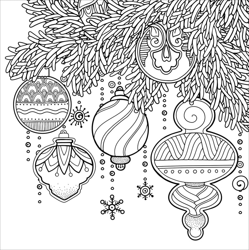 Home for Christmas Coloring Book