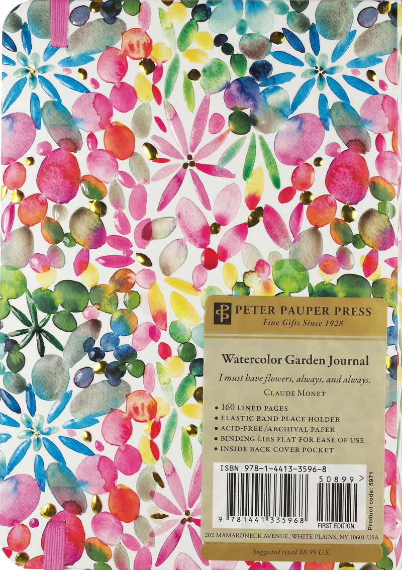 Watercolor Garden Journal