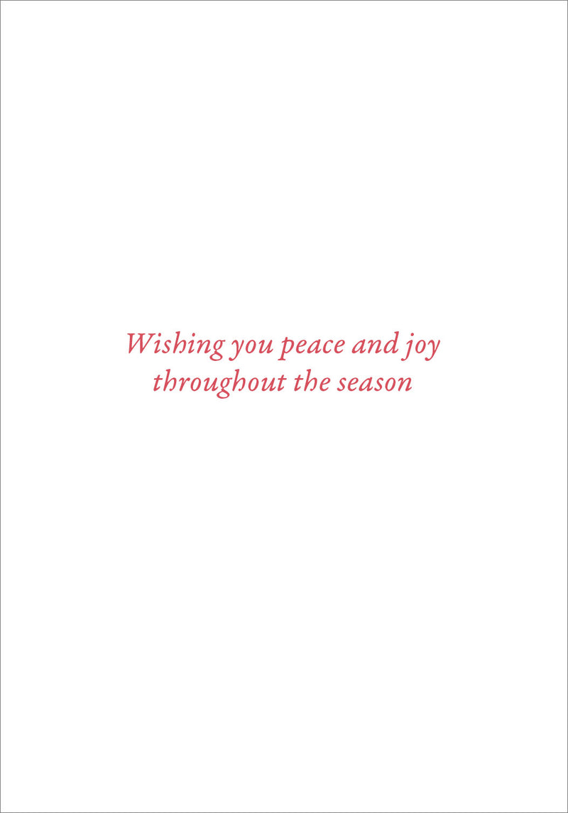 Peace, Hope, Love Small Boxed Holiday Cards