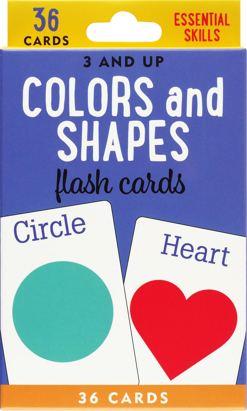 Colors and Shapes Flash Cards
