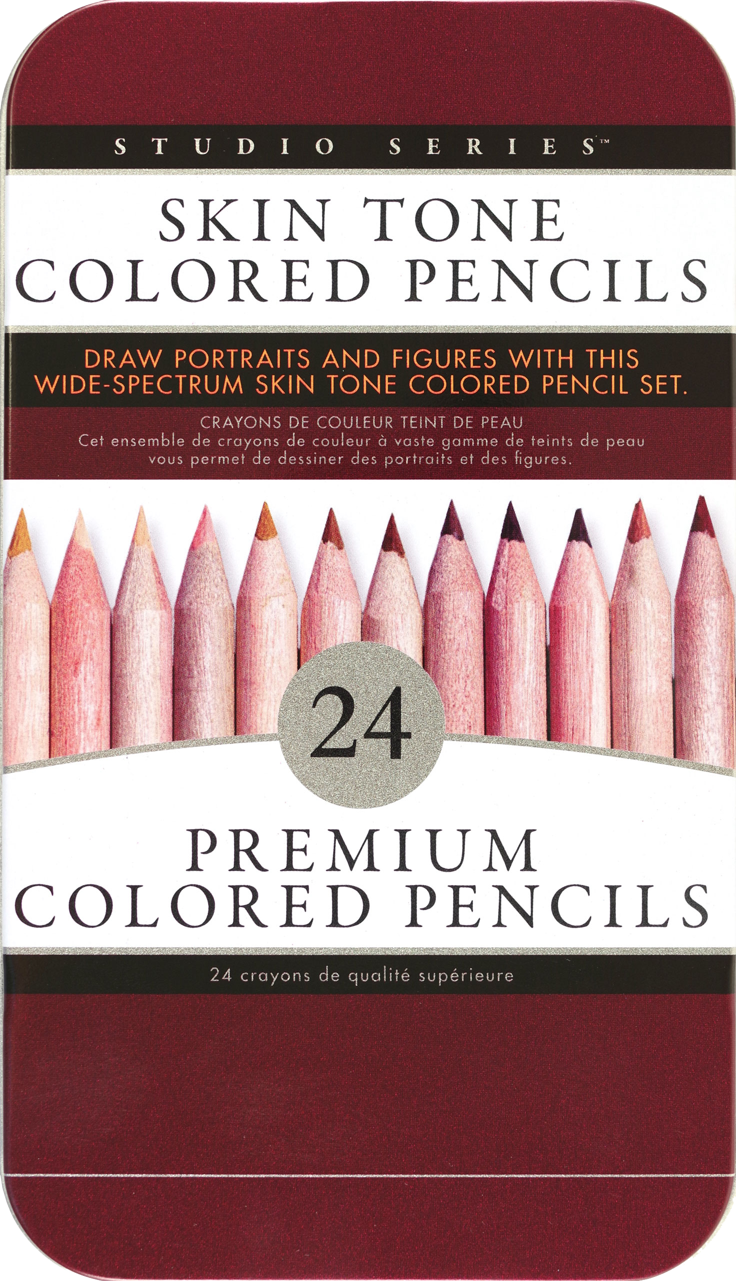 Studio Series Deluxe Colored Pencil Set (Set of 50): 9781441321343: Peter  Pauper Press: Books 