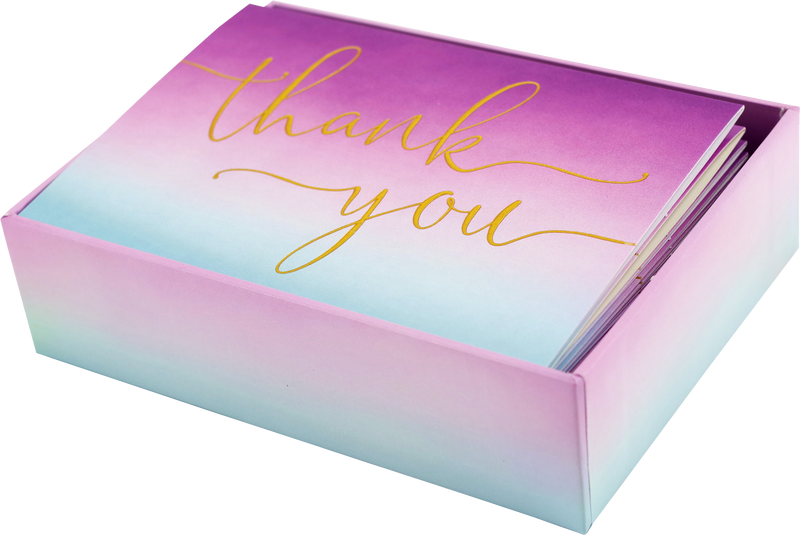 Amethyst Thank You Notes 