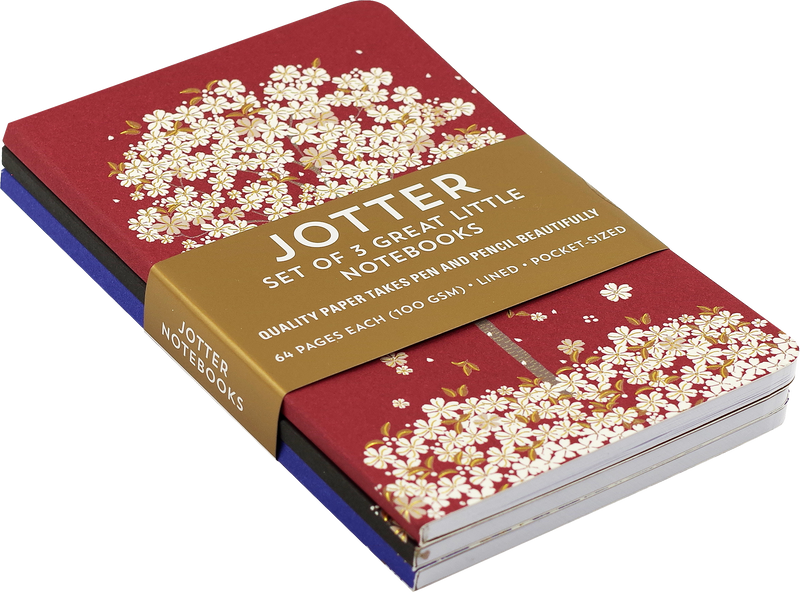 Jotter Mini Notebooks: Falling Blossoms