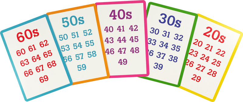 Bilingual English-Spanish Numbers Flash Cards