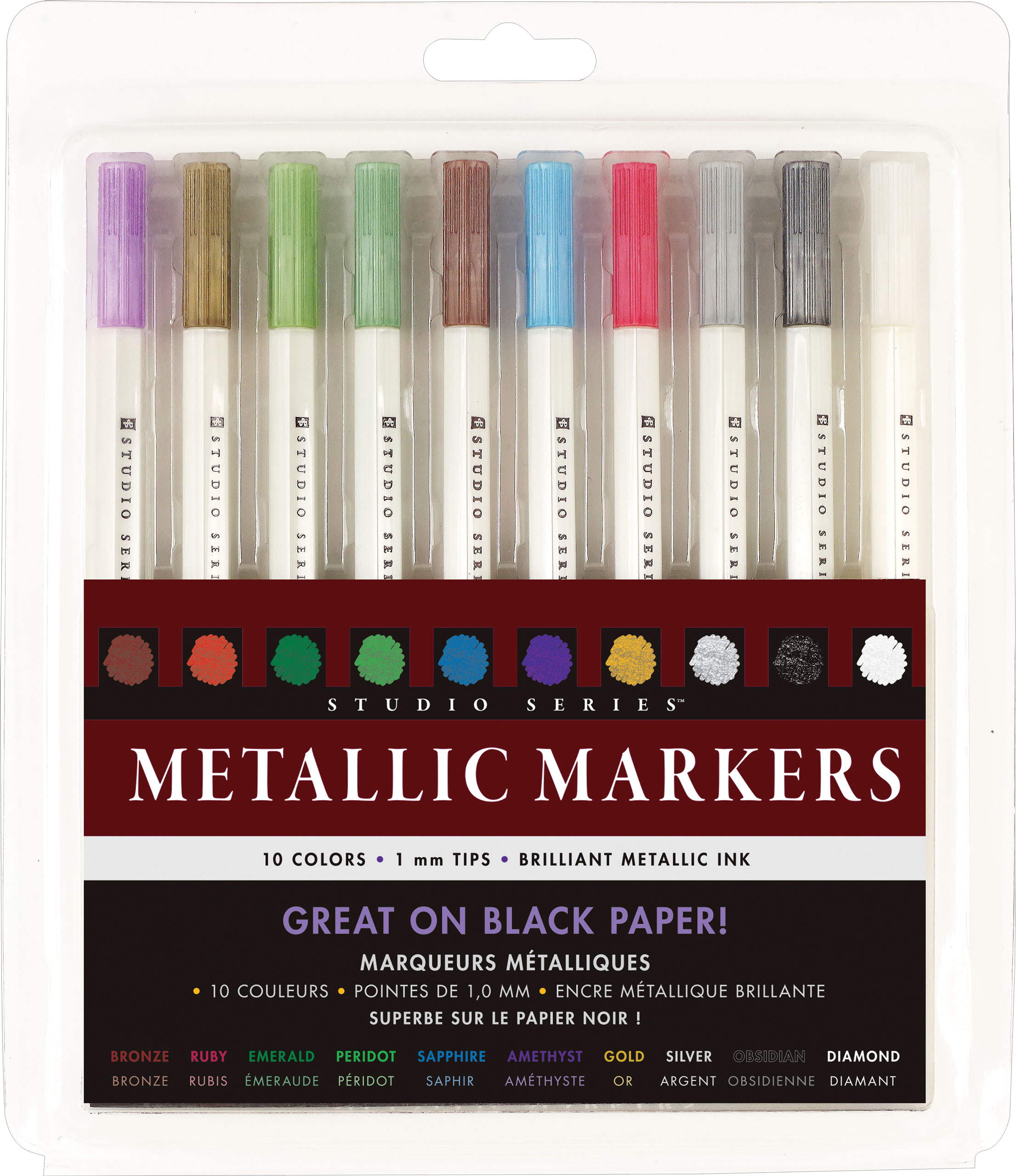 Studio Series Micro-Line Color Pens (Set of 7) - Getty Museum Store