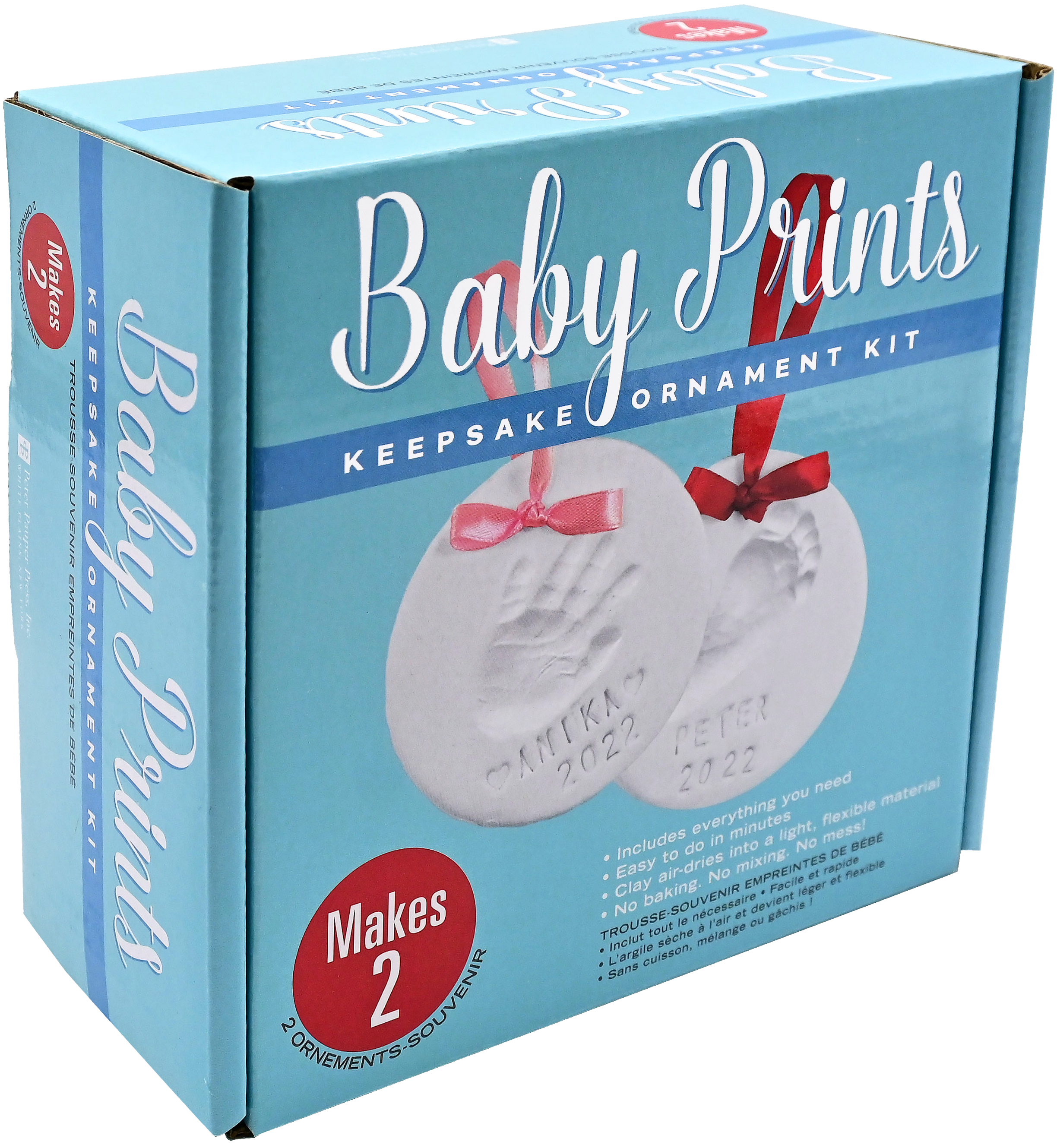 Baby Prints Ornament Kit – Peter Pauper Press