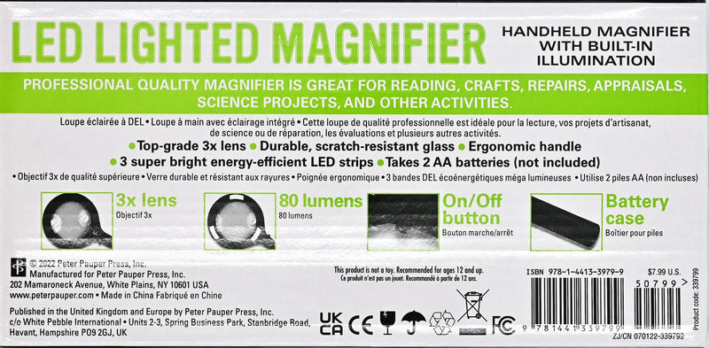Handheld LED Lighted Magnifier