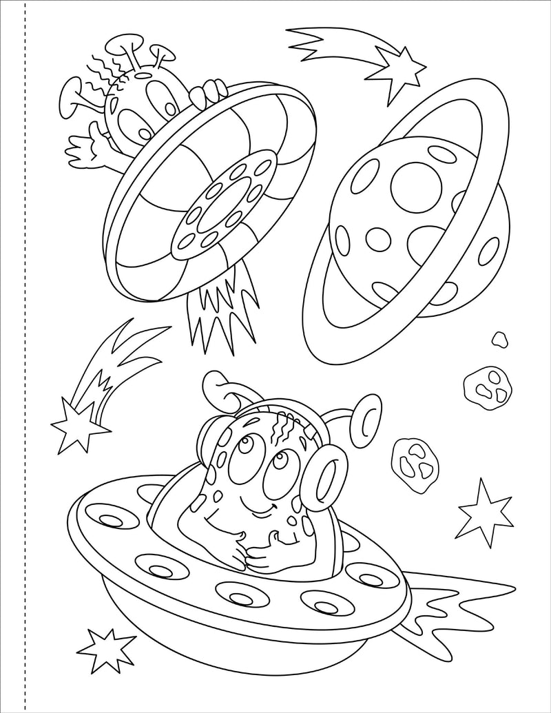 Solar System Coloring Book!