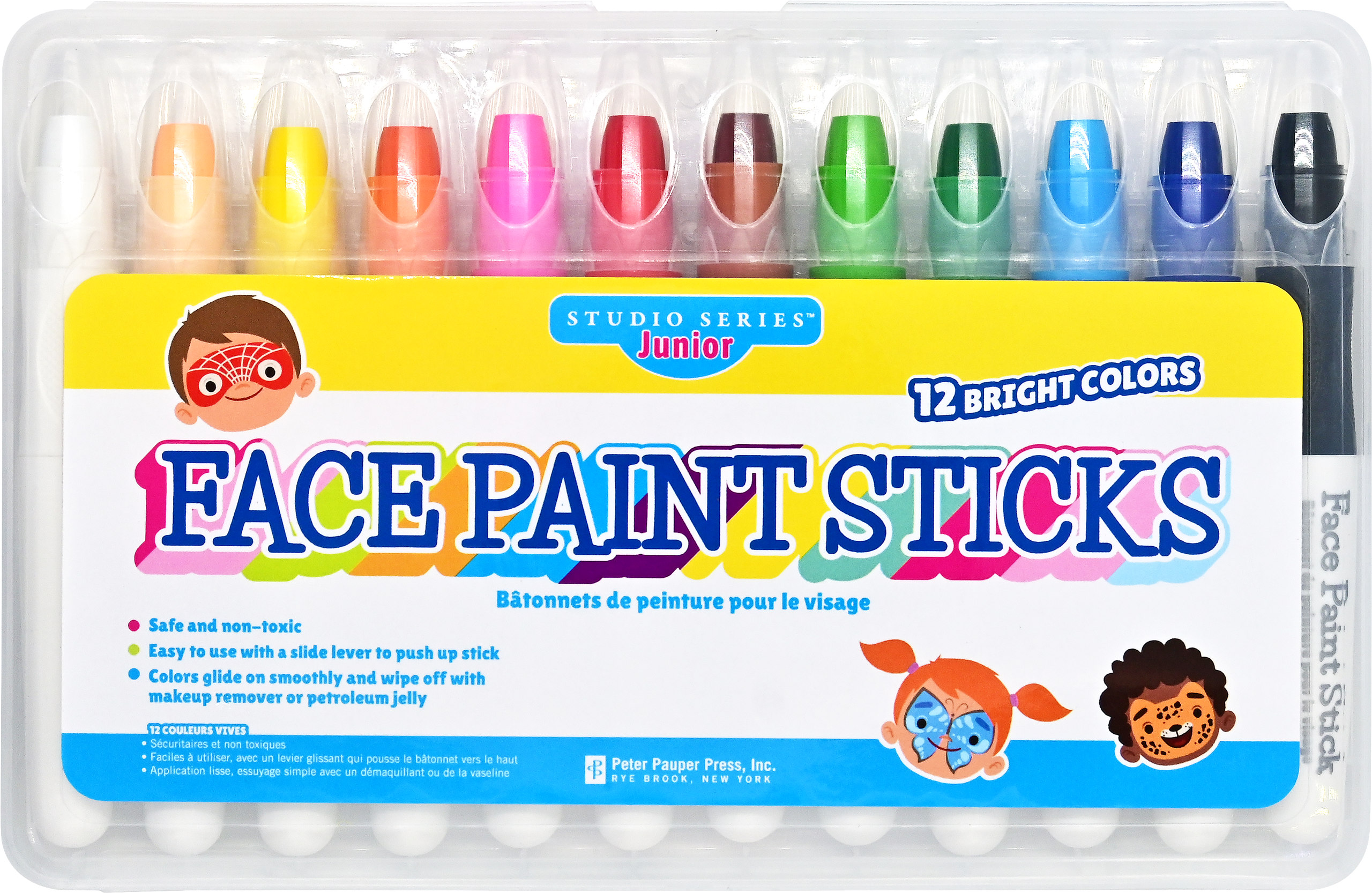 Bright 10 Color Kids Paint Sticks by Creatology™