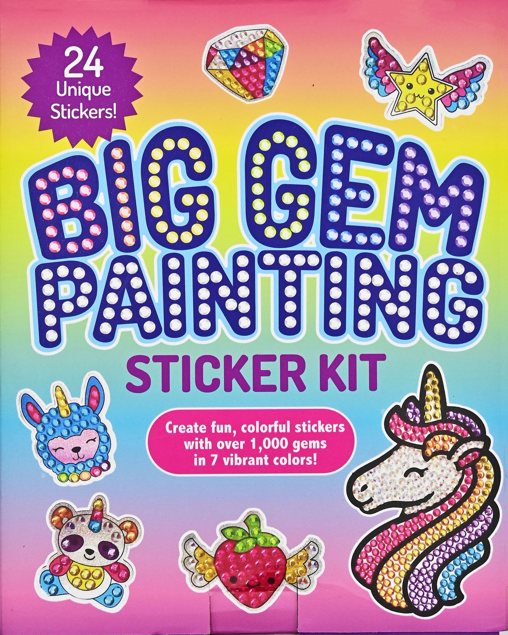 Big Gem Painting Sticker Kit [Book]