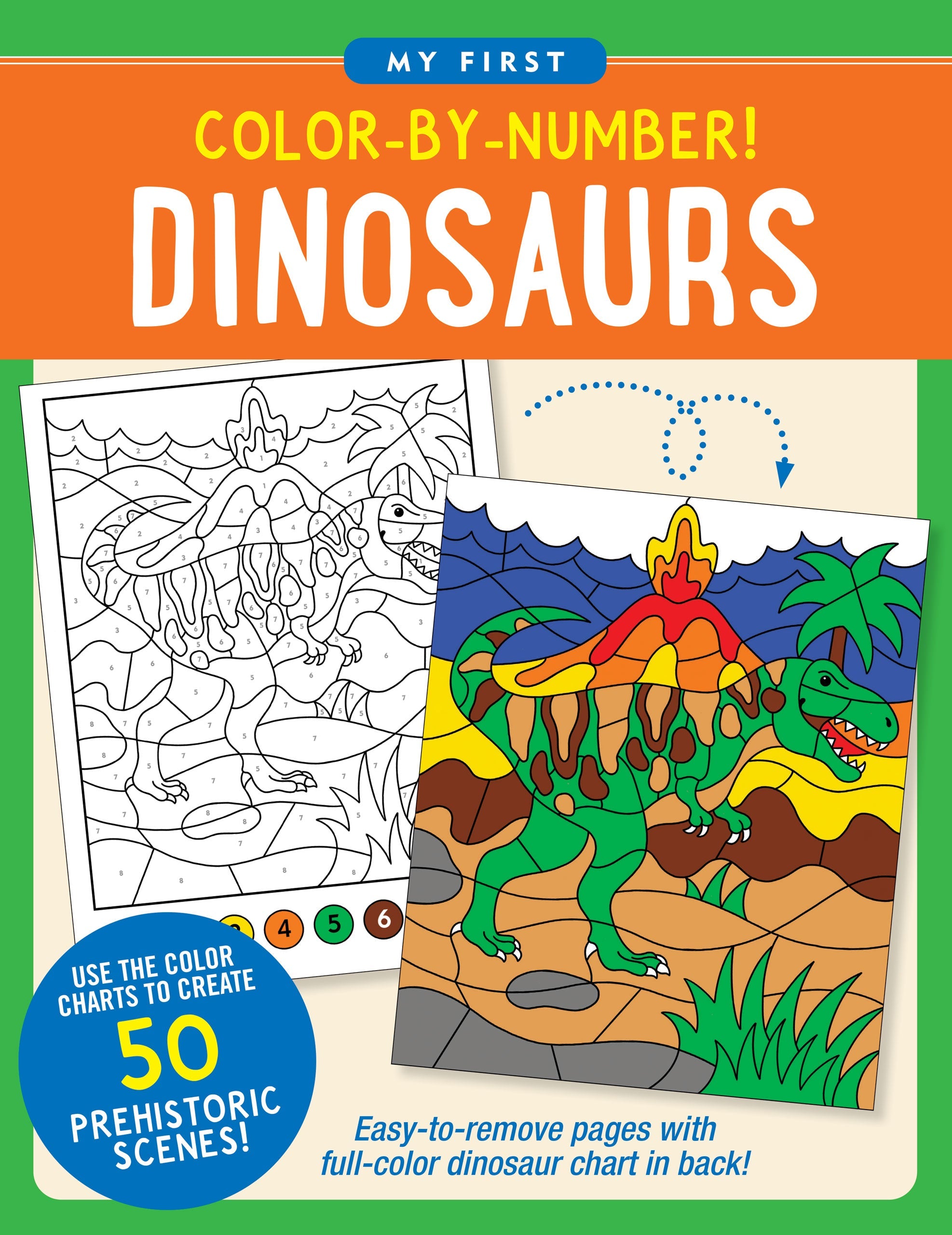 my-first-color-by-number-dinosaurs-peter-pauper-press for Dinosaur Mini Book Printable Free My First Color-by-Number! Dinosaurs – Peter Pauper Press for Dinosaur Mini Book Printable Free
