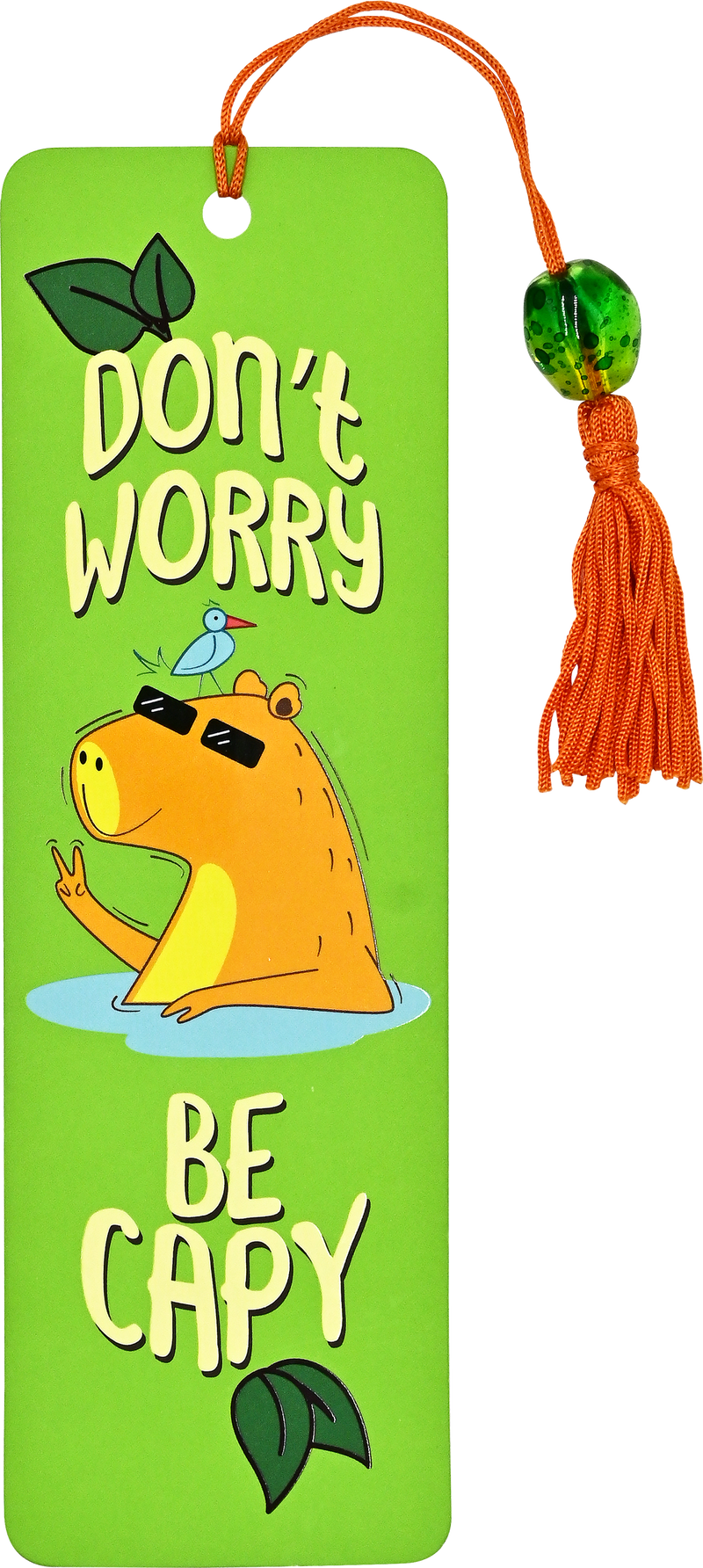 Capybara Beaded Bookmark
