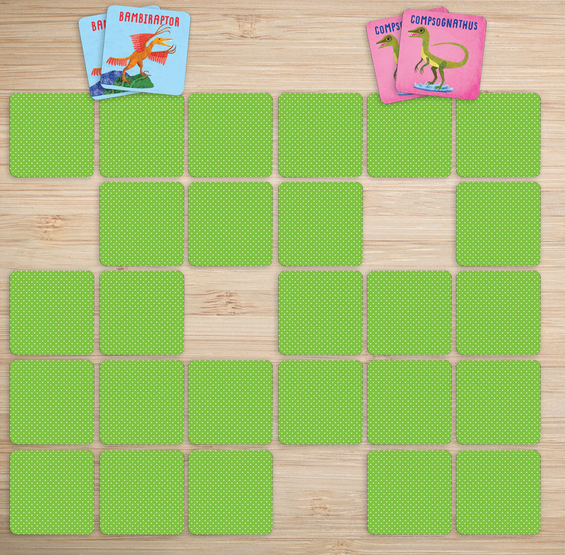 Dinosaurs Memory Match Game (Set of 72 cards)