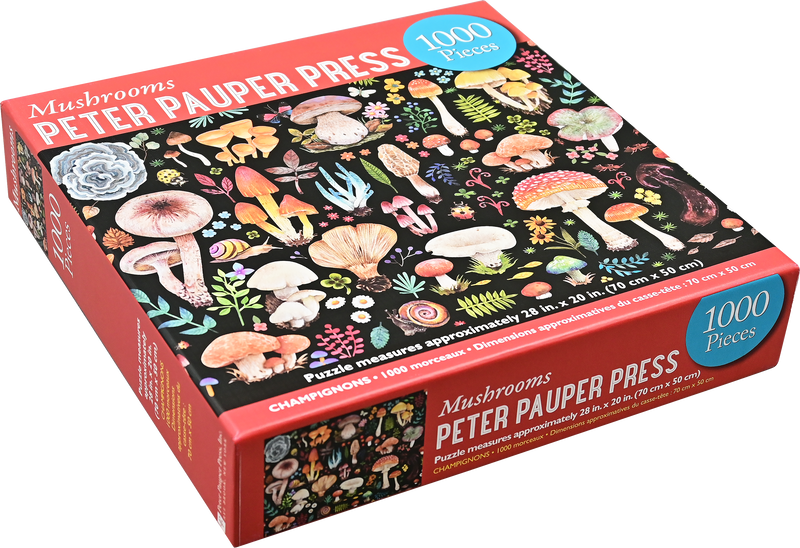 Mushrooms 1000 Piece Jigsaw Puzzle