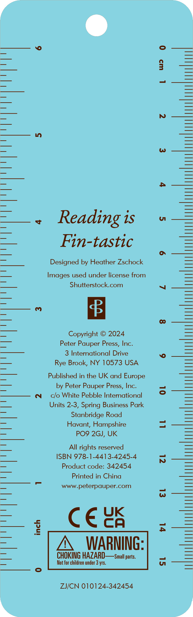 Reading is Fin-tastic Youth Bookmark