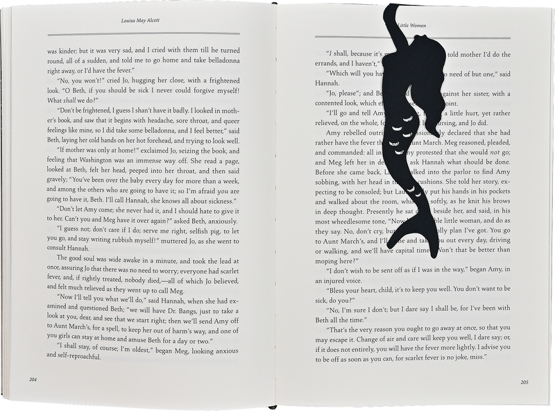 Mermaid Book Hugger Metal Bookmark