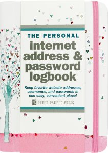 Internet Password Logbooks