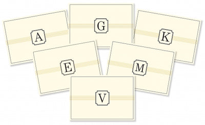 Monogram Note Cards