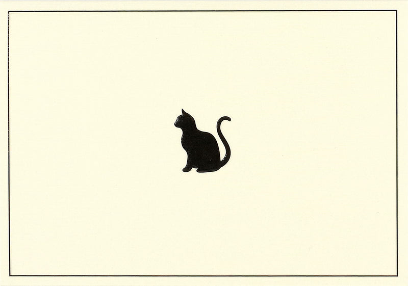 Black Cat Note Cards